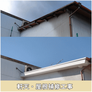 軒天・屋根補修