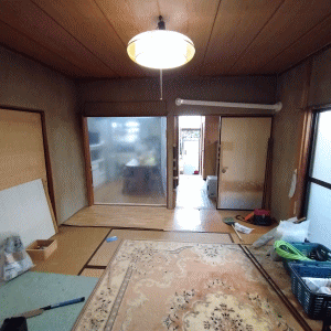 和室から洋間に①