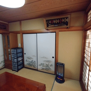 和室ジュラク壁珪藻土塗り①